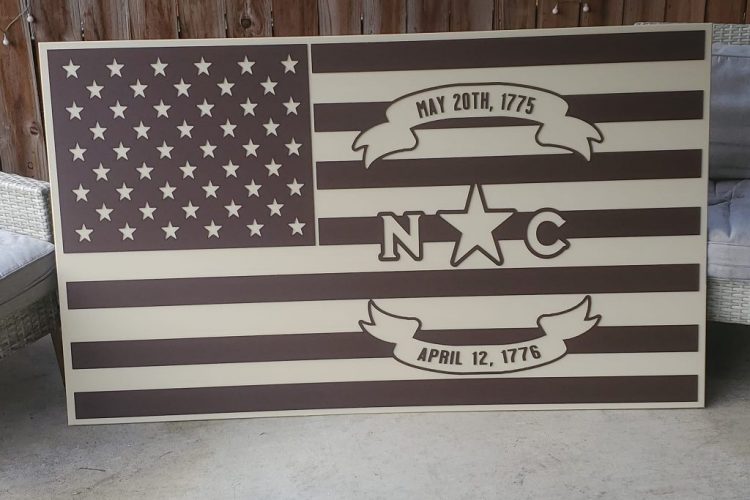 US NC Flag