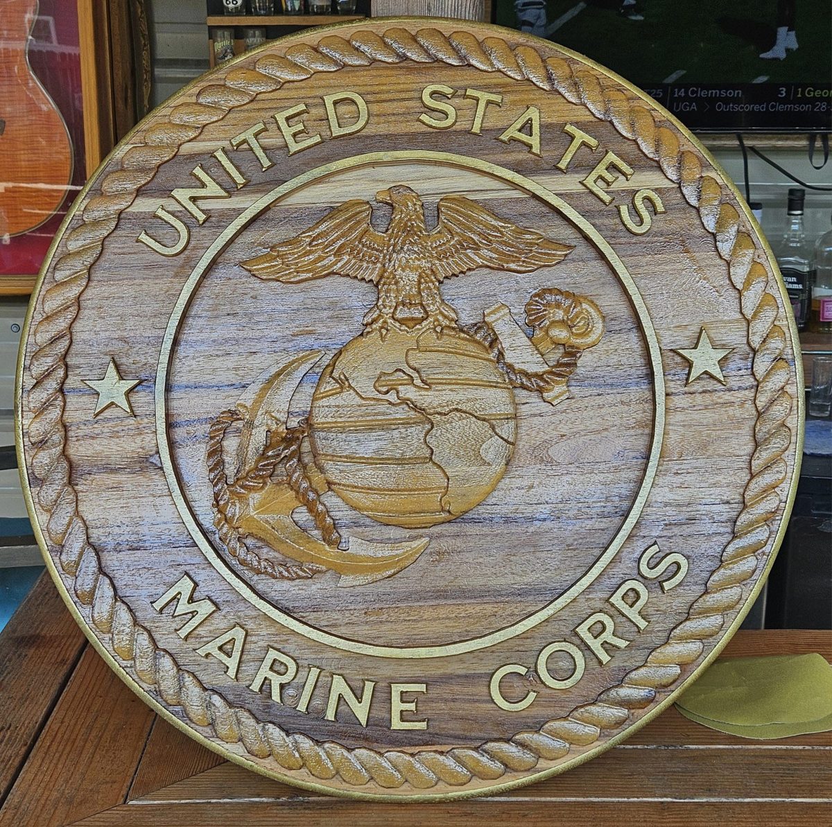 USMC EGA Carved 1