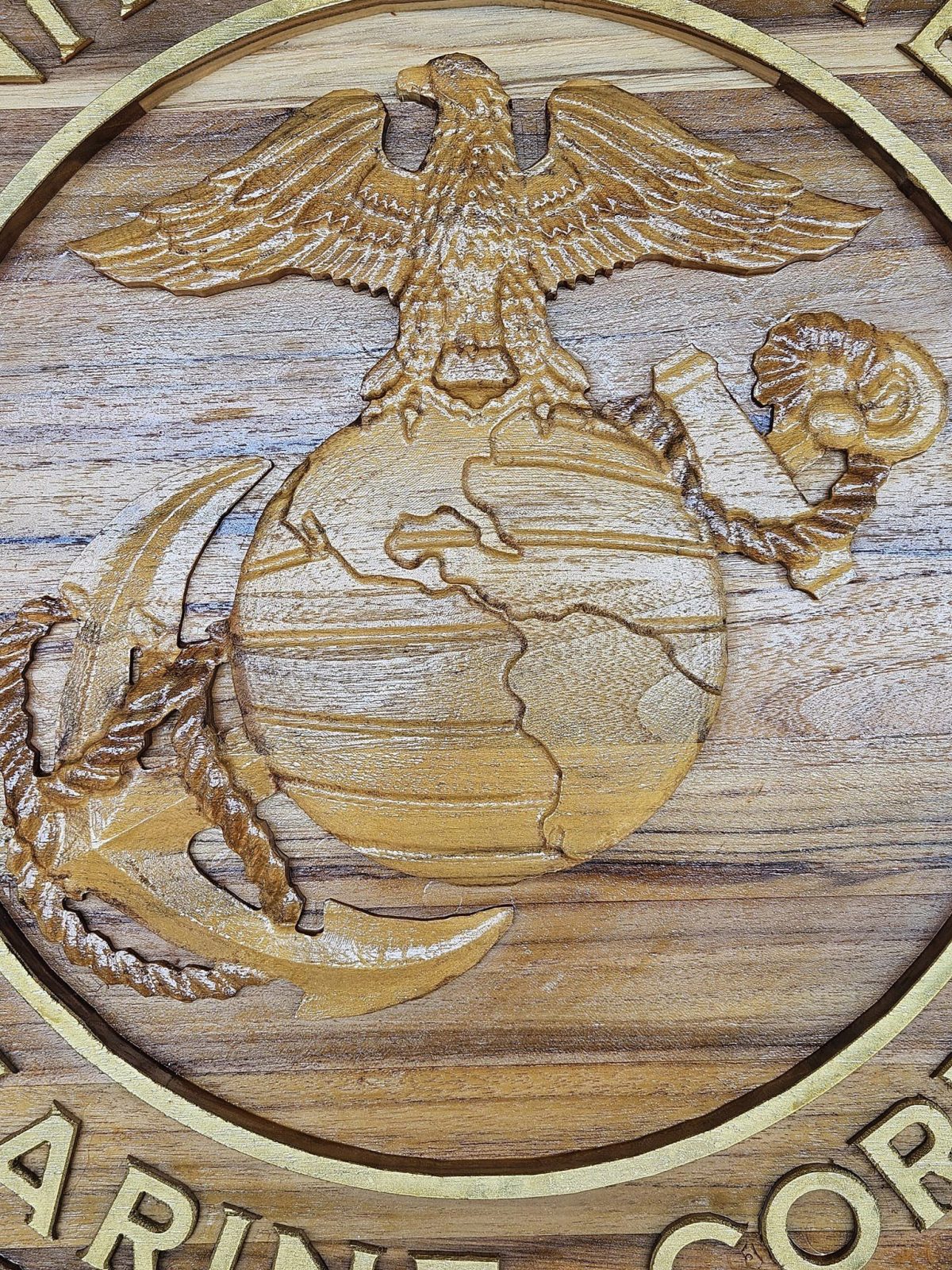 USMC EGA Carved 3