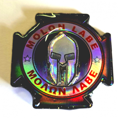 molon labe medallion