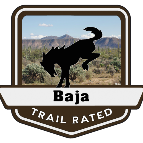 Baja Trail Rated Bronco Medallion