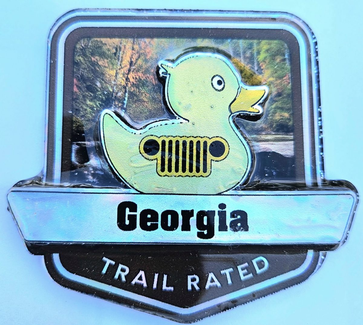 Georgia Jeep Trail Rated Medallion/Badge