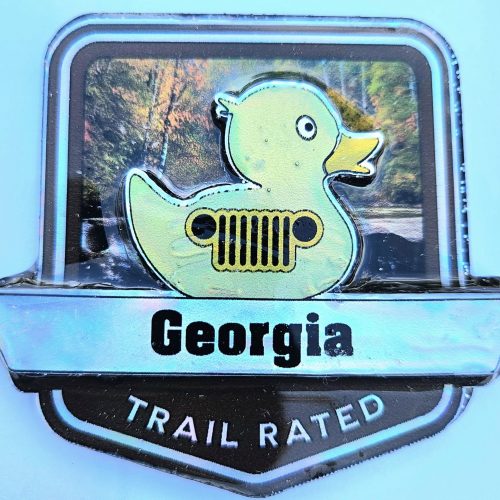 Georgia Jeep Trail Rated Medallion/Badge