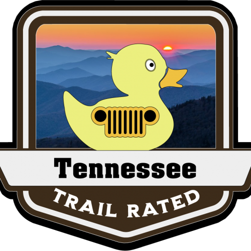 Tennessee Trail Rated Jeep/Duck Medallion