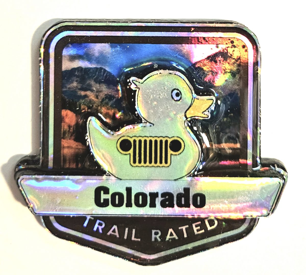 Colorado Trail Rated Jeep Medallion/Badge