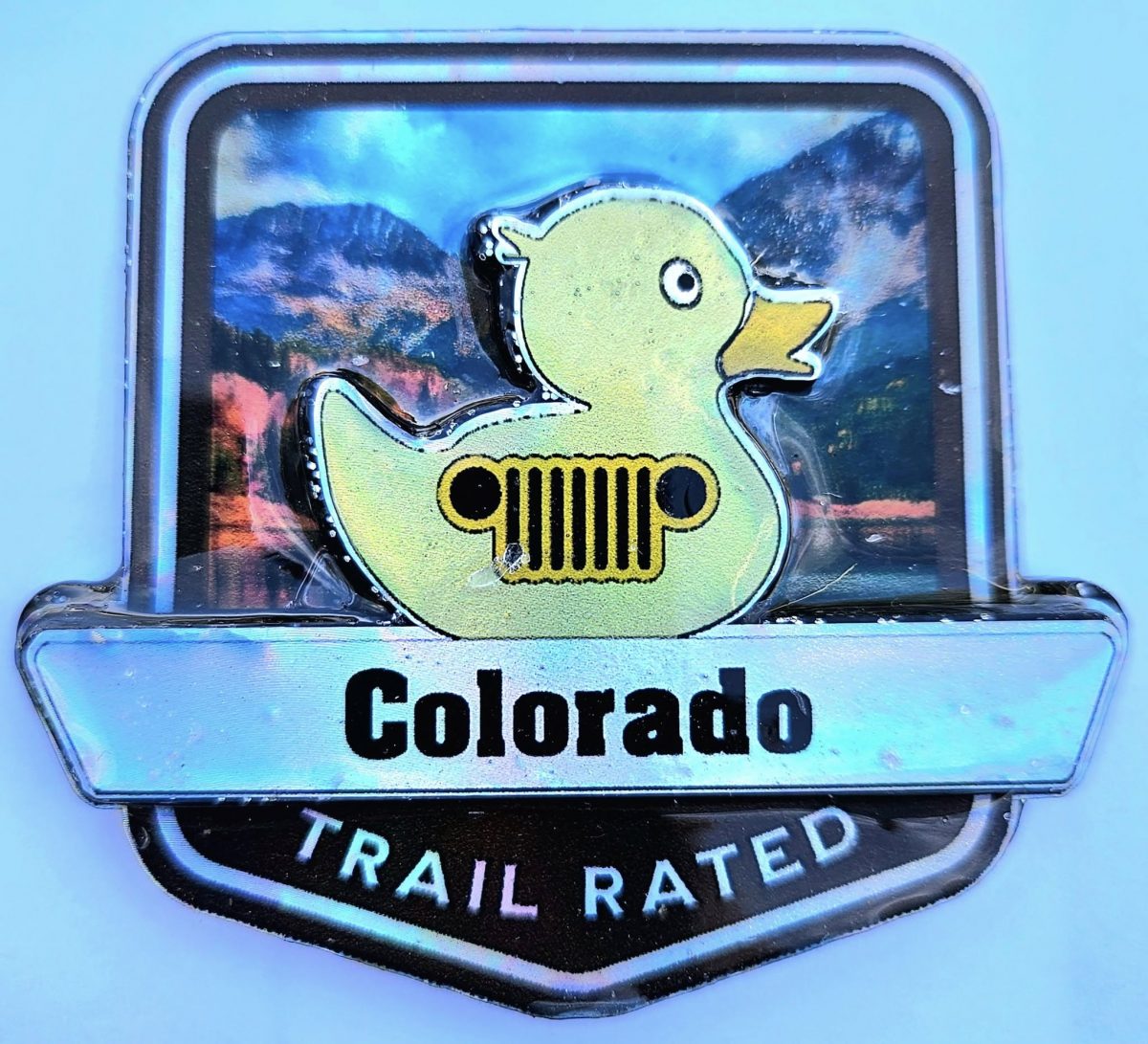 Colorado Jeep Trail Rated Medallion/Badge