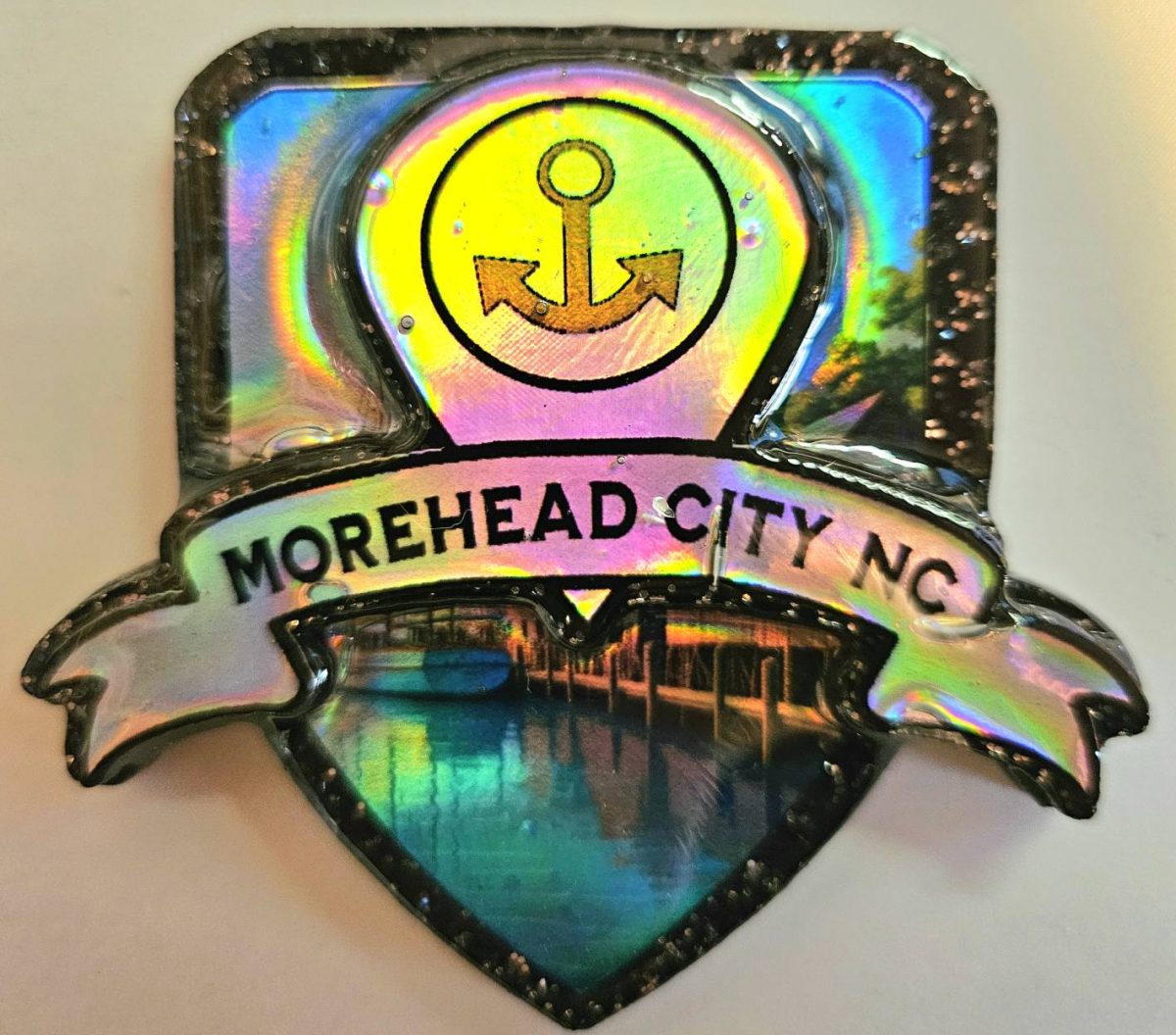 Morehead City Port of Call Medallion for cars