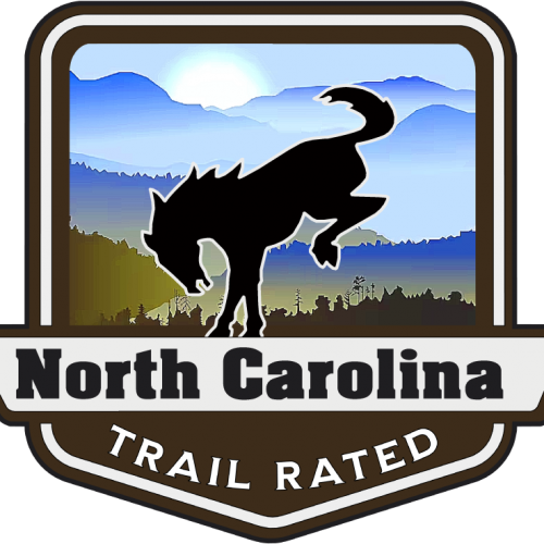 North Carolina Trail Rated Bronco Medallion