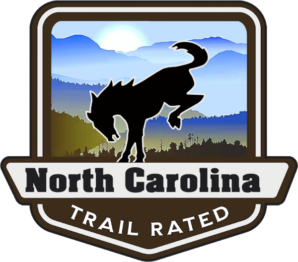 North Carolina Trail Rated Bronco Medallion