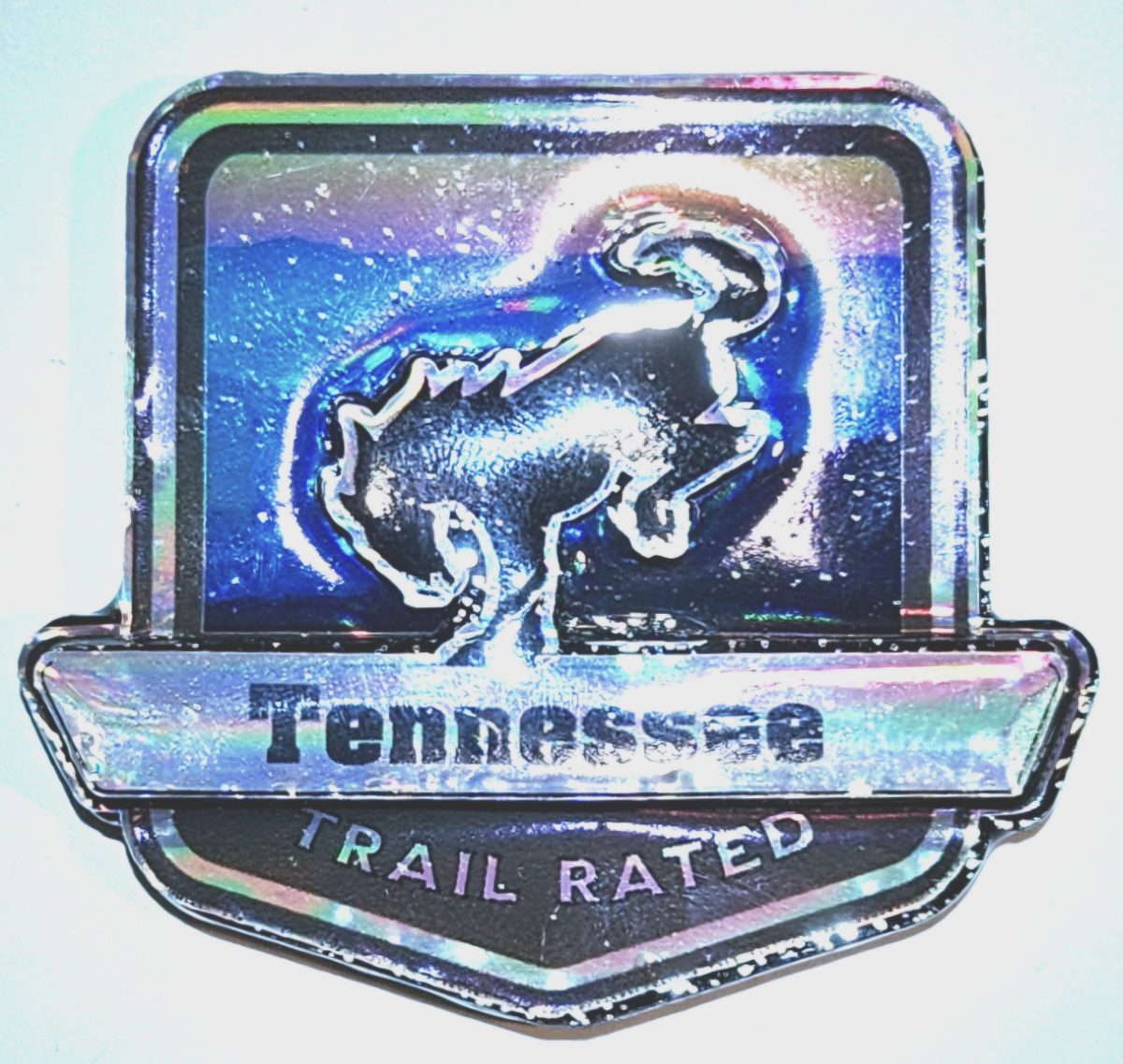 Tennessee Trail Rated Bronco Medallion/Badge