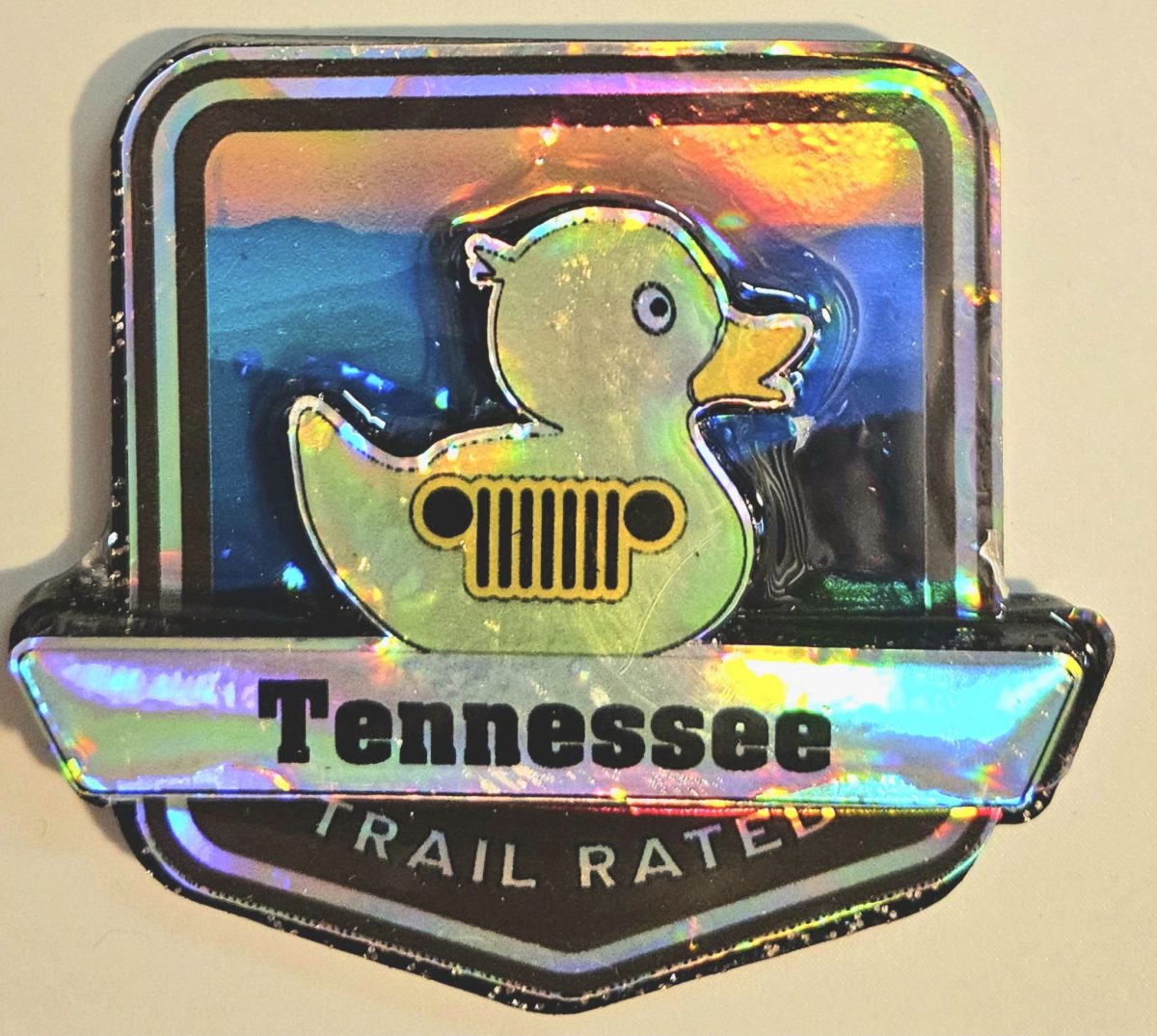 Tennessee Trail Rated Jeep Medallion/Badge