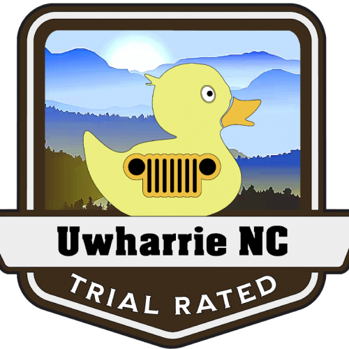 Trail Rated Jeep Duck Uwharrie NC Medallion