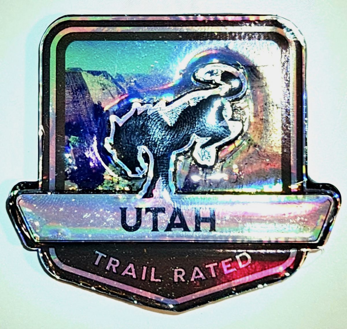 Utah Trail Rated Medallion/Badge