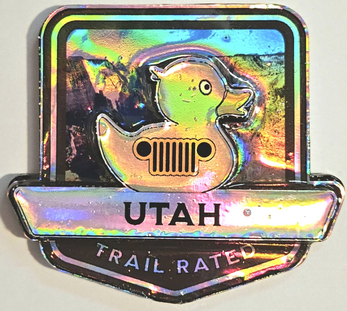 Utah Trail Rated Medallion/Badge