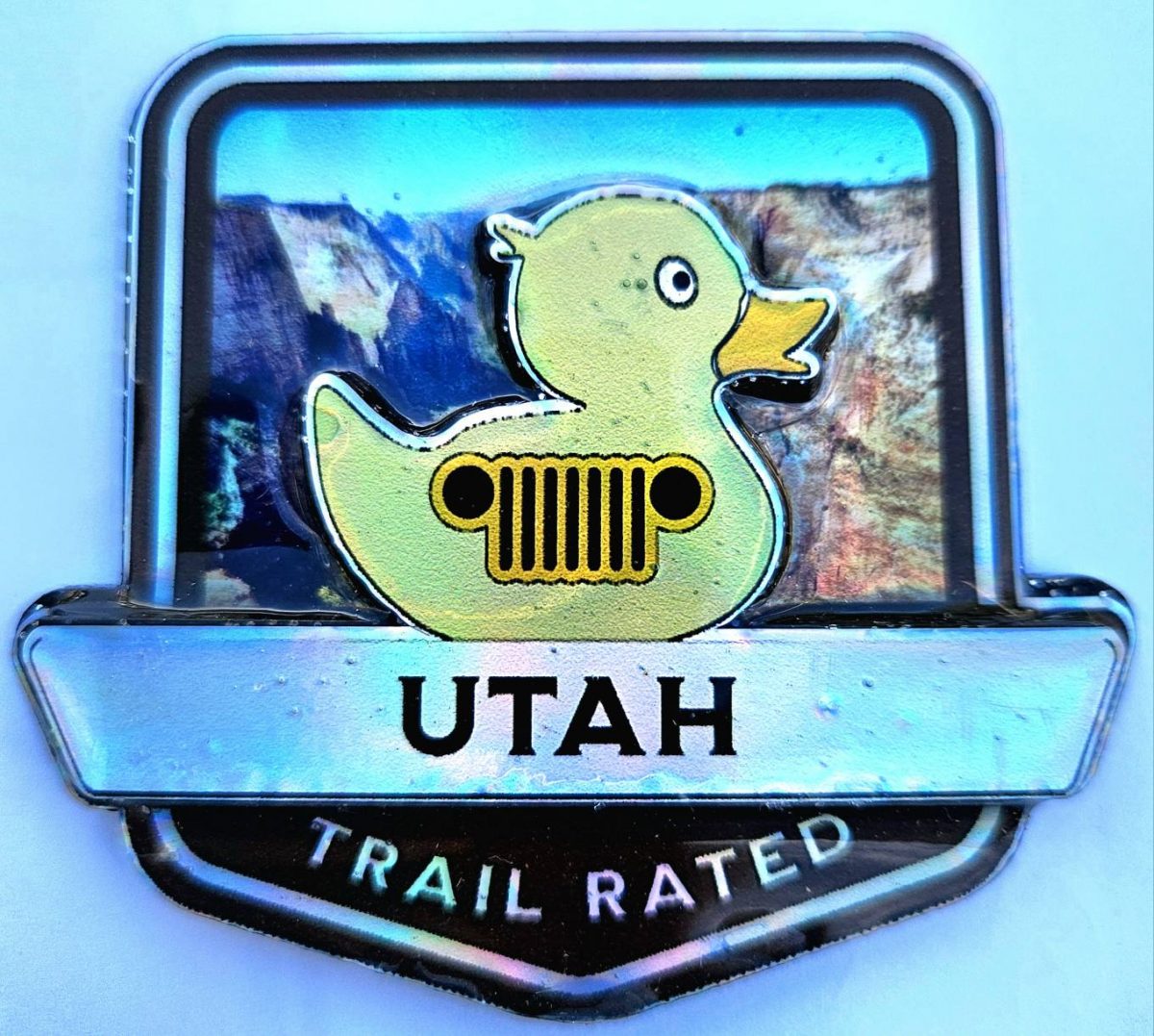 Utah Jeep Trail Rated Medallion/Badge