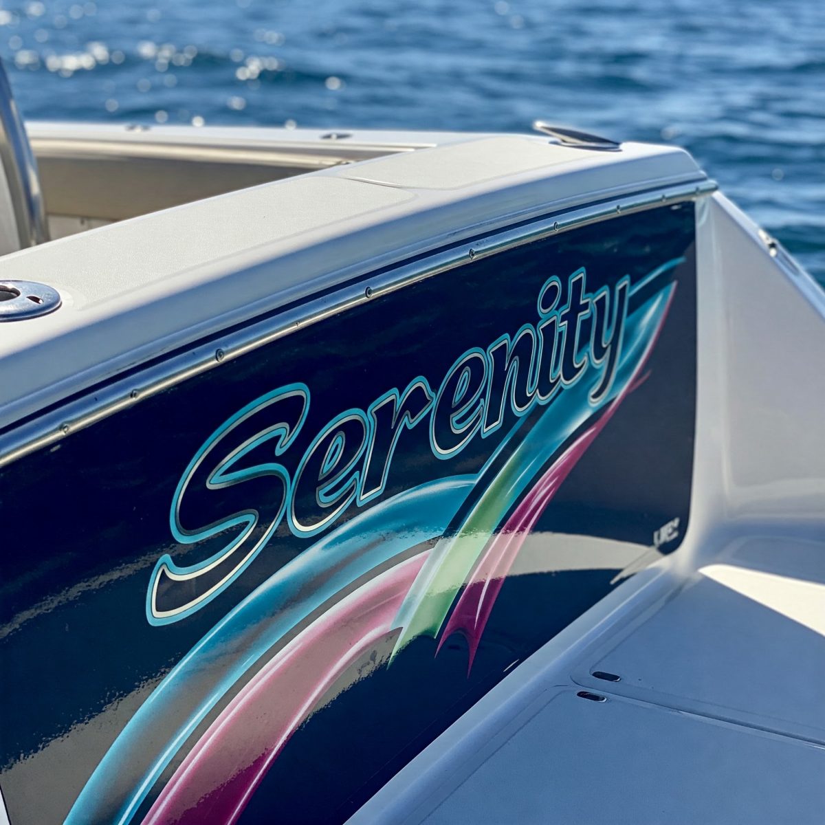 Printed Boat Name