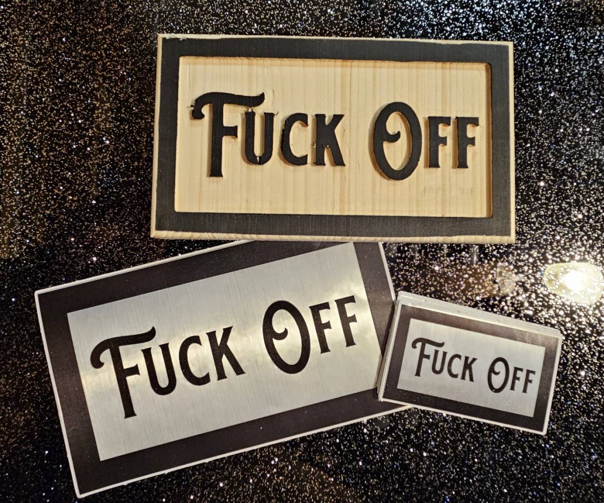 Fuck Off Sign Set